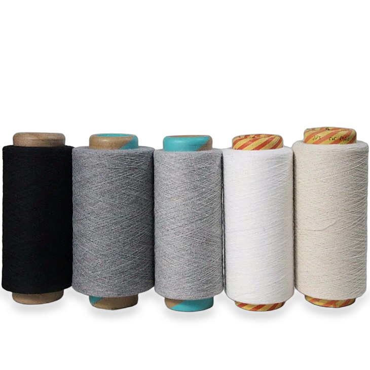 Recycled cotton knitting yarn cones – Ecoweavon